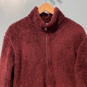 Uniqlo Yarn Fleece Zip Up